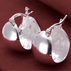COPY - 925 Sterling silver plated high quality silver color Earring Jewelry
